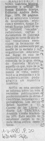 Magisterio y niño.