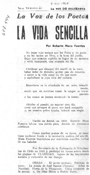 La Vida sencilla.