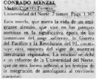 Conrado Menzel.