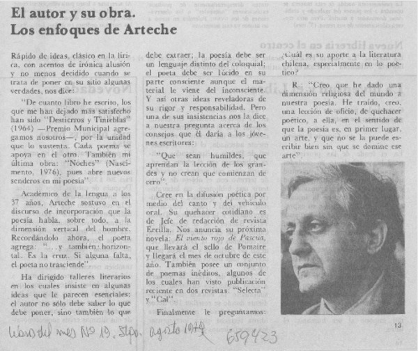 Los Enfoques de Arteche.