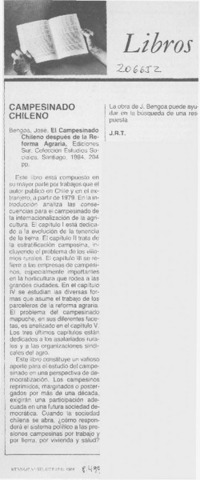 Campesinado chileno