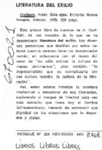 Cría ojos.