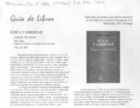 Etica y libertad