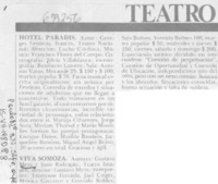 Teatro.