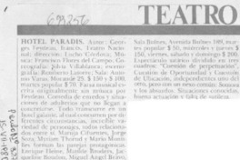 Teatro.