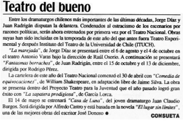 Teatro del bueno