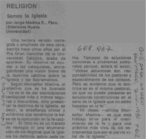 Somos la iglesia