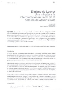 El piano de Leonor