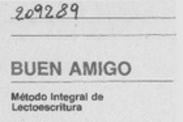 "Buen amigo"