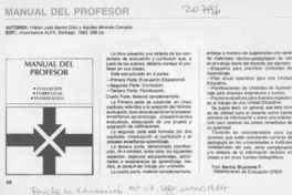 "Manual del profesor"