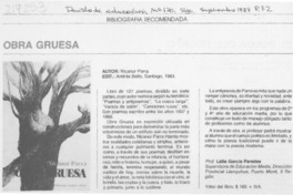 "Obra gruesa"