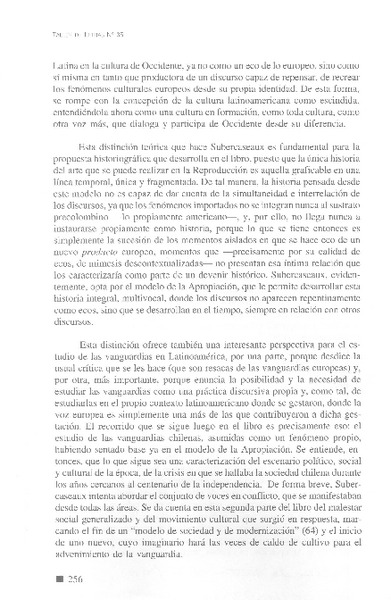 Historia de las ideas y de la cultura en Chile