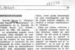Mimeografiados.  [artículo]