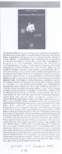 Kosmofonía Mbya Guaraní