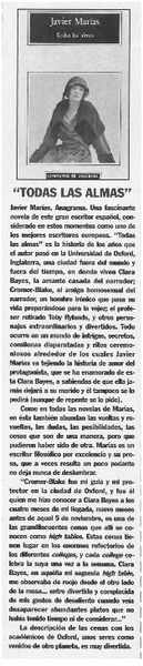 "Todas las almas"