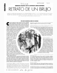 Retrato de un brujo