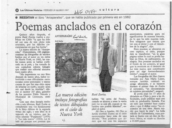 Poemas anclados en el corazón  [artículo].