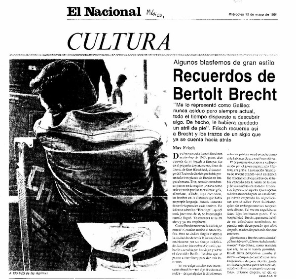 Recuerdos de Bertold Bercht
