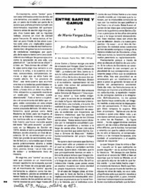 Entre Sartre y Camus