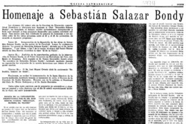 Homenaje a Sebastián Salazar Bondy