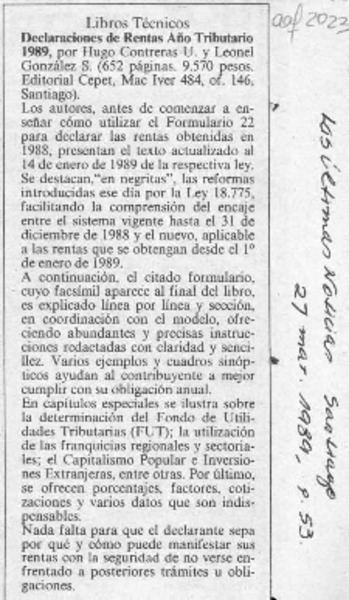Libros técnicos