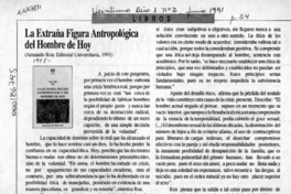La Extraña figura antropológica del hombre de hoy  [artículo].