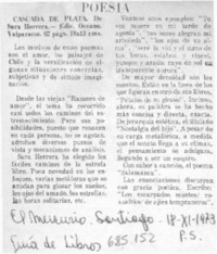 Poesía.