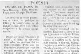 Poesía.