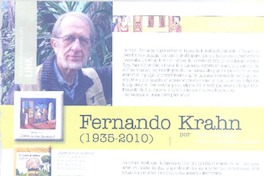 Fernando Krahn (1935-2010)