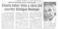 Charla taller  [artículo].