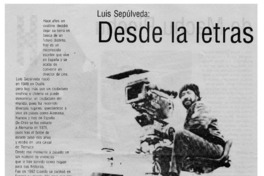 Desde la letras