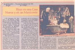 Risas en una casa nueva y un manicomio.