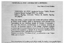 "Ventana al sur"