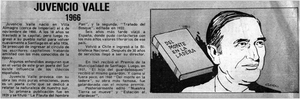 Juvencio Valle 1966.