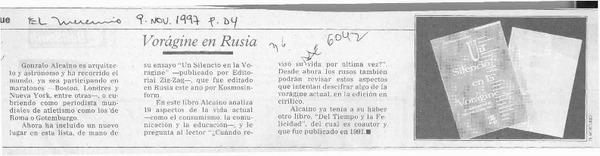 Vorágine en Rusia  [artículo].