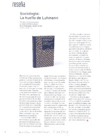 Sociología