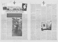 Pedro Lastra o la vocación de leer Pedro Lastra o la vocación de leer