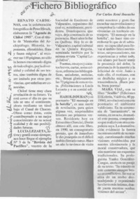Fichero bibliográfico Fichero bibliográfico
