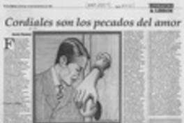 Cordiales son los pecados del amor Cordiales son los pecados del amor
