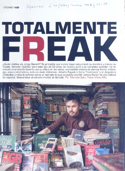 Totalmente freak [entrevista]