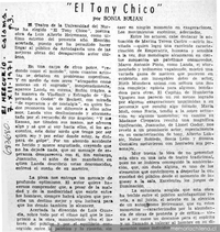 El Tony chico
