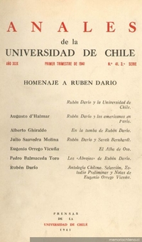 Los Abrojos de Rubén Darío