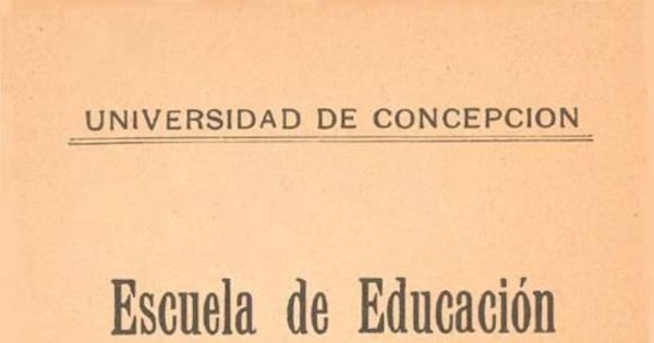 Escuela de Educación