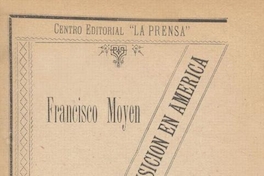 Francisco Moyen, o, Los horrores de la Inquisición en América