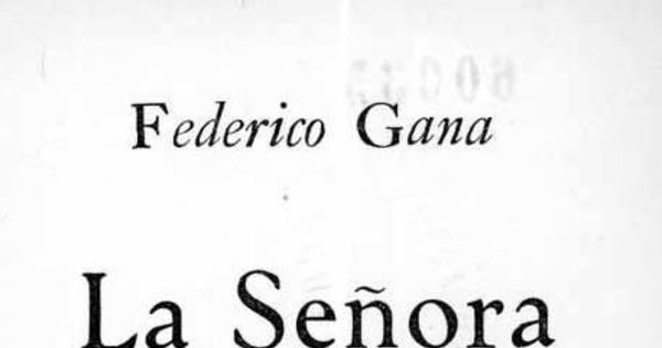La señora
