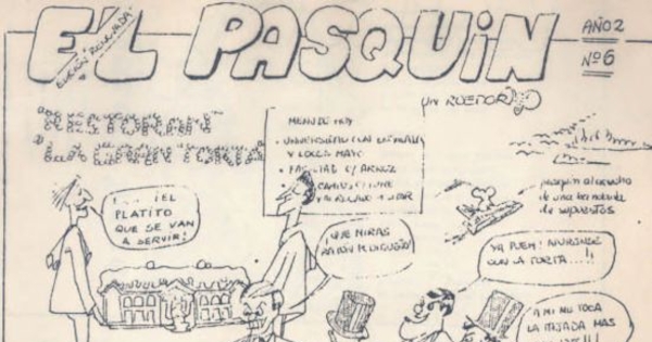 El Pasquín : año 2, nº 6