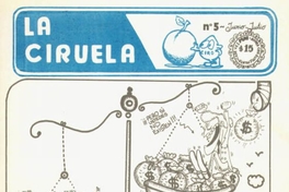 La Ciruela : n° 5, junio-julio de 1980