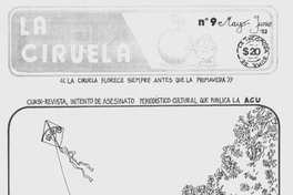 La Ciruela : n° 9, mayo-junio 1982