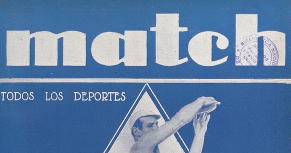 Match: año 1, número 19, 24 de mayo de 1929
