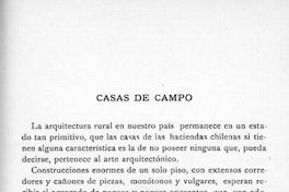 Casas de campo